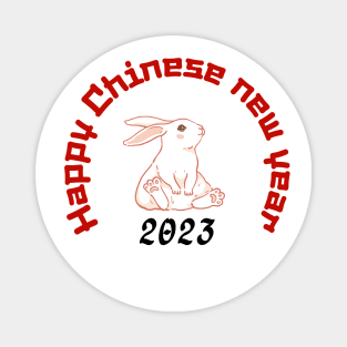 Happy Year of the Rabbit! Magnet